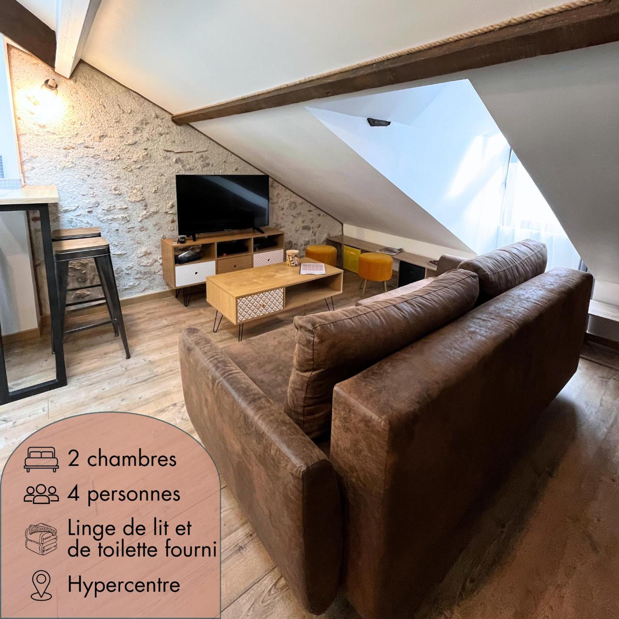 Apartment Le Duplex Chartrain - Sejour Au Coeur De